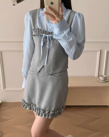 フレッピーツーピースフリルSkirt/Tops